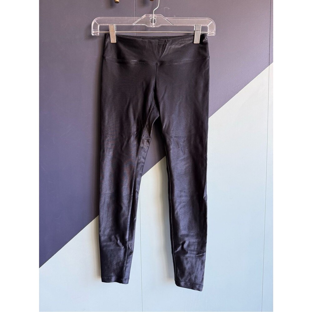 Koral Low Rise Lustrous Cropped Legging, Black, Size XS, EUC
